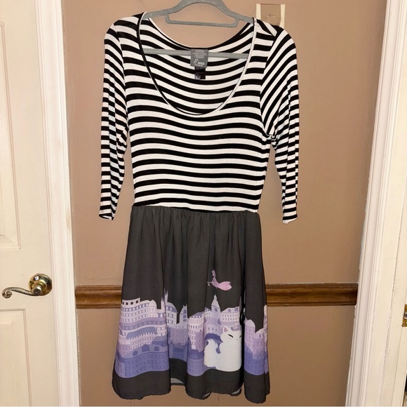 Her Universe Studio Ghibil Kiki's Delivery Service Striped Top Dress‎ size small - Picture 2 of 9